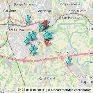 Mappa Via Comacchio, 37134 Verona VR, Italia (1.51294)