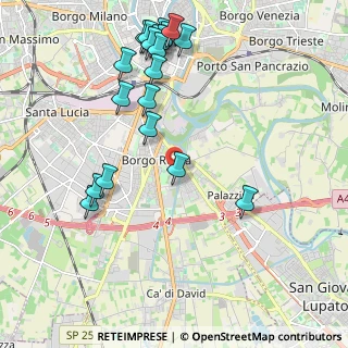 Mappa Via Comacchio, 37134 Verona VR, Italia (2.3785)