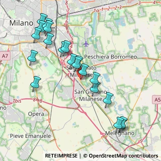 Mappa Largo Volontari del Sangue, 20097 San Donato Milanese MI, Italia (4.3225)