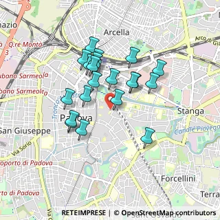 Mappa Via Giulio Alessio, 35121 Padova PD, Italia (0.751)