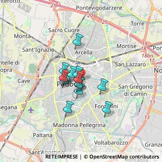 Mappa Via Giulio Alessio, 35121 Padova PD, Italia (1.07643)