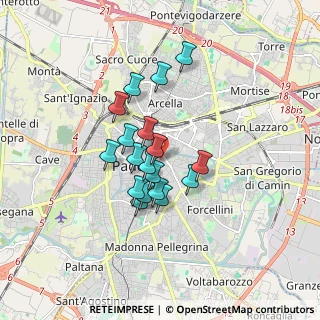 Mappa Via Giulio Alessio, 35121 Padova PD, Italia (1.28111)