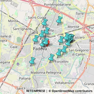 Mappa Via Giulio Alessio, 35121 Padova PD, Italia (1.469)