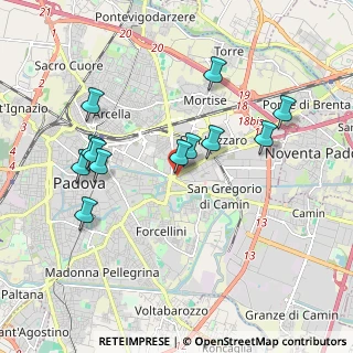 Mappa Via Valerio Flacco, 35129 Padova PD, Italia (1.84917)