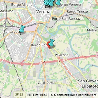 Mappa Via dei Fidenzi, 37134 Verona VR, Italia (3.52211)