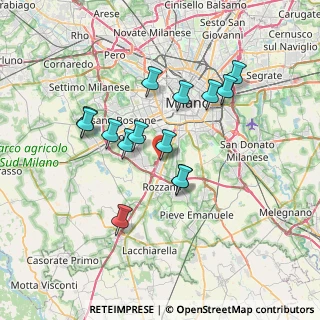 Mappa Via del Mulino, 20090 Assago MI, Italia (6.21714)