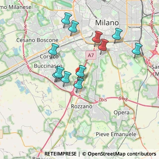 Mappa Via del Mulino, 20090 Assago MI, Italia (3.52167)