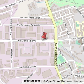 Mappa Via Lamosa, 1, 20090 Assago, Milano (Lombardia)