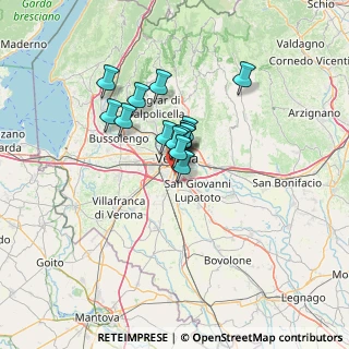 Mappa Via S. Giacomo, 37134 Verona VR, Italia (8.382)