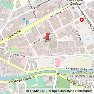Mappa Via della Croce Rossa, 32, 35129 Padova, Padova (Veneto)