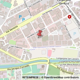 Mappa Via della Croce Rossa, 36, 35129 Padova, Padova (Veneto)