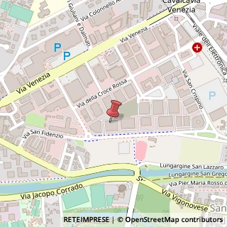 Mappa Via Giacinto Andrea Longhin, 23, 35129 Padova, Padova (Veneto)