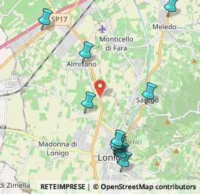 Mappa Strada Provinciale, 36045 Lonigo VI, Italia (2.40727)