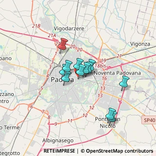 Mappa Via Arunzio Stella, 35131 Padova PD, Italia (2.41)
