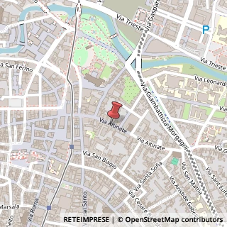 Mappa Via Altinate, 92, 35121 Padova, Padova (Veneto)