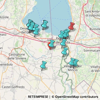 Mappa Via Massimo D'Azeglio, 25010 Pozzolengo BS, Italia (7.4445)