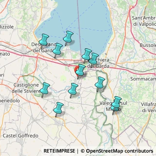 Mappa Via G. Pascoli, 25010 Pozzolengo BS, Italia (6.90417)
