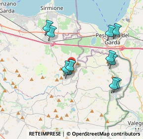 Mappa Via G. Pascoli, 25010 Pozzolengo BS, Italia (3.69091)