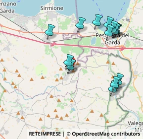 Mappa Via G. Pascoli, 25010 Pozzolengo BS, Italia (4.28)
