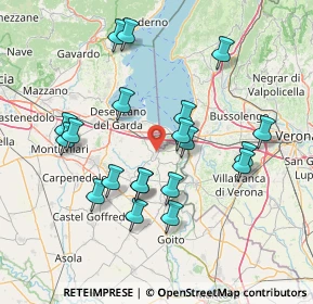Mappa Via G. Pascoli, 25010 Pozzolengo BS, Italia (14.6905)
