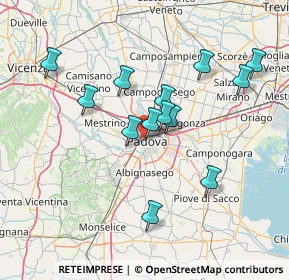 Mappa Vicolo San Benedetto, 35139 Padova PD, Italia (13.20692)