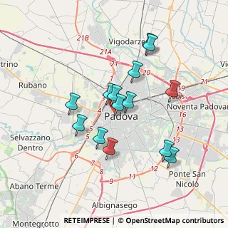 Mappa Vicolo San Benedetto, 35139 Padova PD, Italia (3.11)