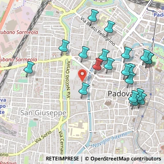 Mappa Vicolo San Benedetto, 35139 Padova PD, Italia (0.5915)