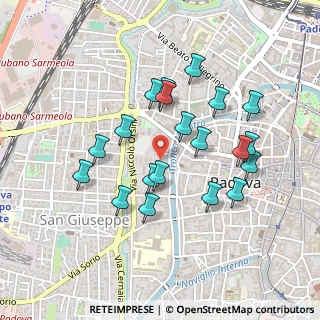 Mappa Vicolo San Benedetto, 35139 Padova PD, Italia (0.4245)