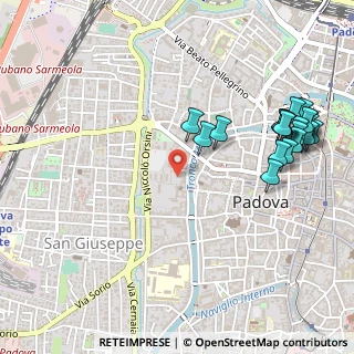 Mappa Vicolo San Benedetto, 35139 Padova PD, Italia (0.623)