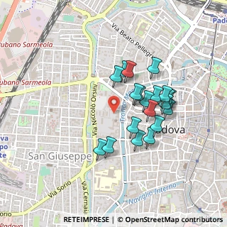 Mappa Vicolo San Benedetto, 35139 Padova PD, Italia (0.379)