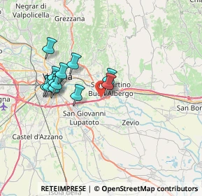 Mappa Via Cà Monte, 37036 San Martino Buon Albergo VR, Italia (6.42833)