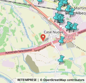 Mappa Via Cà Monte, 37036 San Martino Buon Albergo VR, Italia (1.387)