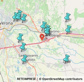 Mappa Via Cà Monte, 37036 San Martino Buon Albergo VR, Italia (4.20286)