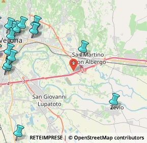 Mappa Via Cà Monte, 37036 San Martino Buon Albergo VR, Italia (7.1685)
