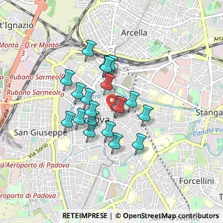 Mappa Piazza Garibaldi, 35139 Padova PD, Italia (0.649)