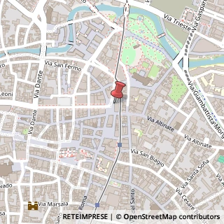 Mappa Piazza Giuseppe Garibaldi, 7, 35122 Padova, Padova (Veneto)
