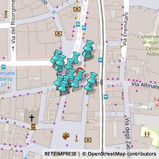 Mappa Piazza Giuseppe Garibaldi, 35122 Padova PD, Italia (0)