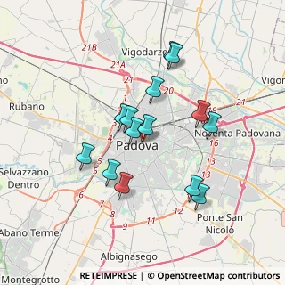 Mappa Piazza Garibaldi, 35139 Padova PD, Italia (3.11714)