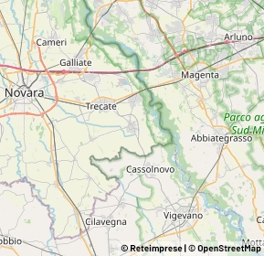 Mappa 28065 Cerano NO, Italia (9.571)