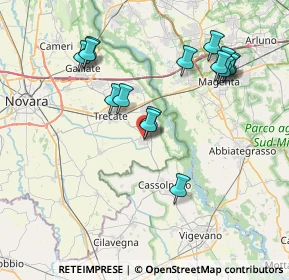 Mappa 28065 Cerano NO, Italia (7.74)