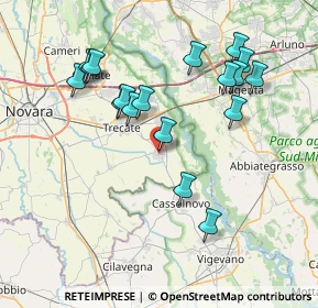 Mappa Via Giacomo Matteotti, 28065 Cerano NO, Italia (7.66167)