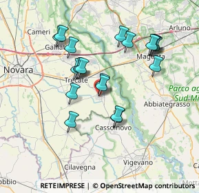 Mappa 28065 Cerano NO, Italia (6.7115)