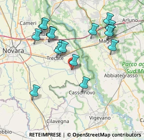 Mappa Via Giacomo Matteotti, 28065 Cerano NO, Italia (7.79941)