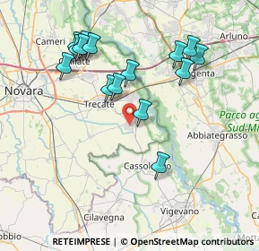 Mappa 28065 Cerano NO, Italia (7.70133)