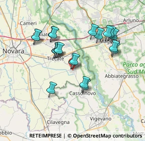 Mappa 28065 Cerano NO, Italia (6.698)