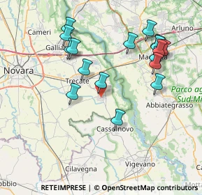 Mappa 28065 Cerano NO, Italia (8.14)