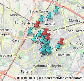 Mappa Via Belle Parti, 35139 Padova PD, Italia (1.21)