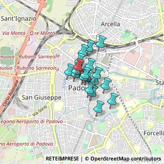 Mappa Via Giuseppe Verdi, 35139 Padova PD, Italia (0.4515)
