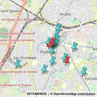 Mappa Via Belle Parti, 35139 Padova PD, Italia (0.68059)
