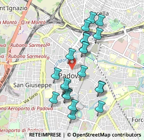 Mappa Via Belle Parti, 35139 Padova PD, Italia (0.877)